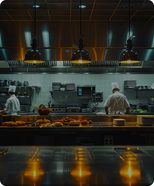 commercial kitchens