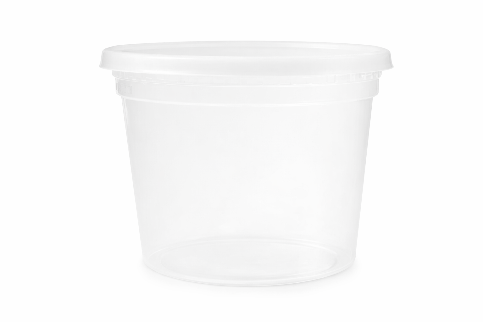 16 oz Deli Containers with Lids – 200 Count Bulk Clear Plastic Food Storage Cups for Meal Prep, Soups & Leftovers – Stackable & Leak-Resistant – Rhino Aluminum