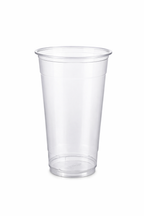 32 oz Clear Plastic Cups – 500 Count Bulk Disposable Drink Cups for Iced Coffee, Smoothies, Lemonade & Cold Beverages – Durable & Stackable – Rhino Aluminum