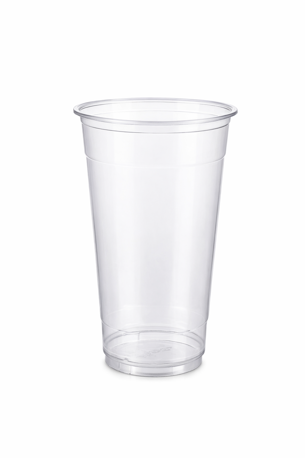 32 oz Clear Plastic Cups – 500 Count Bulk Disposable Drink Cups for Iced Coffee, Smoothies, Lemonade & Cold Beverages – Durable & Stackable – Rhino Aluminum