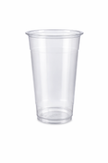 24 oz Clear Plastic Cups – 1,000 Count Bulk Disposable Drink Cups for Iced Coffee, Cold Beverages & Parties – Durable & Stackable – Rhino Aluminum