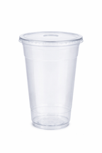 16 oz Iced Coffee Cups with Lids, 1000 Pack – Clear Plastic To Go Cups for Coffee, Cold Drinks, Smoothies – Commercial Grade Bulk