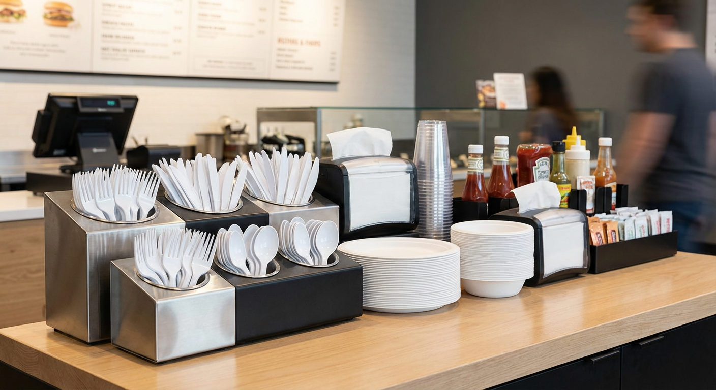 Heavy Duty Plastic Forks – 1,000 Count Bulk Disposable Cutlery for Parties, Catering & Food Service – Strong White Forks– Rhino Aluminum