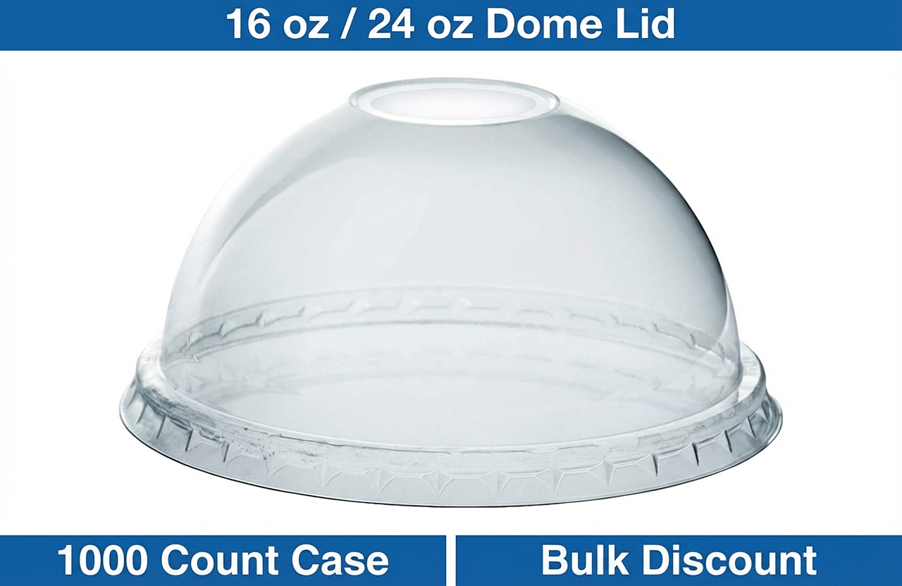 Dome Lids – 1,000 Count