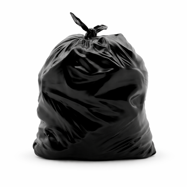 55 Gallon Contractor Trash Bags – 100 Count Bulk Heavy Duty 2 Mil Garbage Bags (36 x 52 Inch) for Construction & Commercial Use – Rhino Aluminum